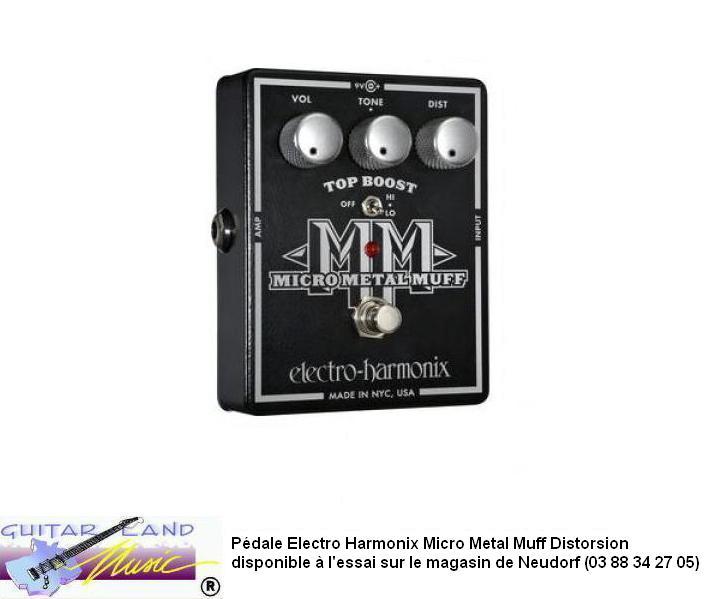 Pedale Electro Harmonix Micro Metal Muff
